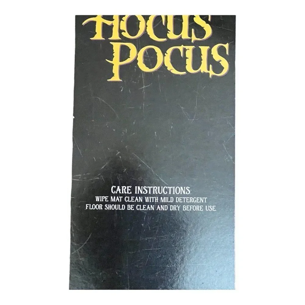 Disney Hocus Pocus Anti Fatigue Mat 18”X30”Halloween Trick Treat Sanderson Witch
